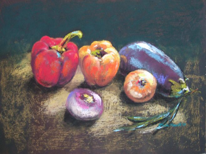 Pastel Still Life Demonstration - Tricia Reust